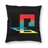 Kissen Modify Modern Colorful Playstation Logo Cover Home Dekorativer Druck Videospiele Überwurfhülle für Sofa zweiseitig