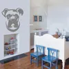 Vägg klistermärken boxare hund dekal klistermärke - söta hundar tapeter barn hushållsdekorativ konstdekor