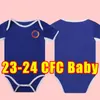 ベイビー2023 2024 CFCサッカージャージースターリングククレラクーリバリージークリックマウントカンテハイバーツワーナーチルウェルフットボールシャツ23 24キッズ幼児