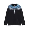 MB Colorful Feather Phantom Wings Sweatshirt Marcelo Fashion Brand Lightning Blade Couple Hoodie
