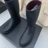 Bottines de styliste pour femmes, bottines de luxe de haute qualité, tempérament camélia, bottes Martin à fond plat, à la mode