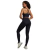 Lu Align Femme Vêtements Costume Ensemble D'entraînement 2 Pièces Femmes Sport Citrons Costumes Fitness Soutien-Gorge Top Leggings Tenues De Course Sans Couture Gym Été Lemon Lady Gry Sports Filles