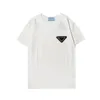 Herr T-shirts Designer Triangulärt brevtryck T-shirts sommar andas unisexskjorta Kort ärm Storlek 3XL 4XL