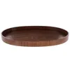 Plates Tray Wooden Plate Serving Wood Fruit Platter Dish Cheese Snack Breakfast Dessert Display Dishes Jewelry Salad Coffee Tea