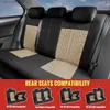 Coprisedili per auto Coprisedili per auto AutoYouth Set completo Panno premium Universale adatto per auto con schienale basso anteriore Airbag compatibile con panca divisa Sedile posteriore Q231120