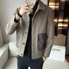 Men's Jackets Men Woolen Coat Mens Coat Autumn and Winter Style Wool Overcoat Men's Mid-length Business Casual Men WEAR Coats S-2XL 231118