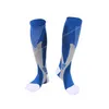Koşu için Sıkıştırma Çorapları Erkekler Spor çorapları Maraton Bisiklet Futbol Sıkıştırma Çorap Varisli Damar Çorapları EU36-50 Meias Sportswear Accessoriessports