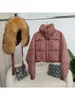 Kvinnor Down Parkas Ofbuy Winter Jacket True Fox Fur Raccoon Collar Thick Duck Loose Street Clothing Löstagbar 231120