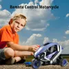 سيارة ElectricRC كبيرة الأطفال دراجة نارية كهربائية التحكم عن بُعد RC Mini 24Ghz Racing Stunt Motordike Boy Toys for Kids 230419