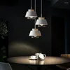 Lâmpadas pendentes da sala de jantar Luzes de cabeceira ilha de cozinha pendurada para luminária de suspensão de abajur de vidro de teto