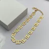 Classic Fashion Charm Necklace Designer 18k Gold Choker Woman Man Necklace Bracelet Chain Standard 40CM Elegant Jewelry Gift