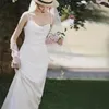 Robes de piste robe de soirée danse Bandeau sans manches plis fendu élégant blanc rose Fuchsia solide Style personnalisé 2023 Est