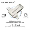 Memory Cards USB Stick 2 in 1 OTG USB 3.0 Type C To Lightning Pen Drive 64GB 128GB 256G Usb3.0 Memory Stick flash Disk Type-C Pendrive free shipping