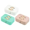 Jewelry Boxes Custom Box with Initial and Name Travel Case Organizer Bridesmaid Gifts for Women Rectangular Floral Design 231118