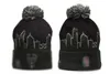 Мужские осенние и зимние вязаные шапки большого размера, теплая холодная шапка-бини