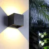 Vägglampa utomhus vattentät berör switch led IP65 justerbar modern sensor inomhus hushållsbäddsbelysning dekor sconce ljus