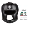 Casco Kick Boxing per Uomo Donna PU Karate Muay Thai Guanti De Boxeo Free Fight MMA Sanda Allenamento Adulti Attrezzatura per bambini Sicurezza nello sportCaschi sportivi karate