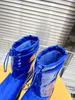 L2023 Latest Grube dolne dolne Down Big Buto Buto Bots Snow Bots Buts Women Botst Bott Bue Blue Boot Prezent Bożego Narodzenia Simbakids Size35-40