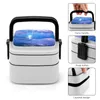 Servis ovanför molnen Bento Box Student Camping Lunch Dinner Boxes Cloud Sky Night Celestial Blue Purple Vibrant