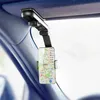 Car Phone Holder Sun Visor Rearview Mirror Portable Mobile Phone Holder Universal Multifunctional Car GPS Holder for Iphone