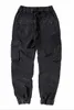 Men's Pants Askyurself Cargo Men Women 1:1 High Quality Joggers Nice Washed Heavy Fabric Drawstring Zipper Sweatpants Track Trousers
