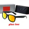 2024 Luxurys Designer Ray Männer Frauen Glaslinse Sonnenbrille Adumbral Goggle UV400 Brillen Klassische Markenbrillen P40 Männliche Sonnenbrille Rays Bans Metallrahmen mit Box