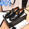 2023 nuovi designer uomo mocassini scarpe da sposa scarpe di design di lusso in vera pelle marrone nero scarpe da uomo casual firmate taglia 38-45