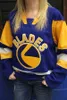 Whl Saskatoon Blades rétro Hockey Jersey Custom mens Womens Youth tout numéro de nom