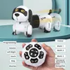 ElectricRC Animals Interactive Robot Dog Programmerbar fjärrkontroll Dachshund Puppy for Boys Girls Children Electronic Pet Toys Presents Presents 230419