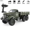 ElectricRC voiture Q60 116 camion 24G 6WD Offroad chenille militaire armée enfants cadeau enfants jouet pour garçons RTR 230419