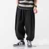 Men's Pants Streetwear Harem Pants Men's Baggy Jogging Sweatpants Oversized Male Crotch Wide Leg Pants Casual Men Trousers Drop 230420