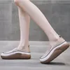 Novelties Women Autumn for Dress Fashion Sports Flats Comfortable Walking Footwear Ladies Sneakers Vulcanized Shoes Loaf b Comtale