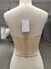 ブライダルウェディングウェアジャケット用のbaiyi排他的なシンプルなドレスコルセット