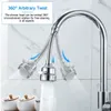 Other Faucets Accs Nozzle For Faucet ExtenderWater Diffuser Tap 3Mode Mixer Aerator Kitchen Attachment Adapter Frother Sprayer Saving Bubbler Filte 230419