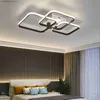 Ceiling Lights Black+White Modern Led Ceiling Lights For Livingroom Bedroom Studyroom Nordic minimalism Led Ceiling Light 110-220V Ceiling Lamp Q231120