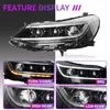 Car Headlights For CRUZE 20 16-20 19 Headlights Fog Light Day Running Light DRL LED Bi Xenon Bulb Front Lamp