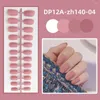 False Nails 24Pcs Solid Color Fake Matte Medium Long Detachable Wearable Full Cover Manicure Press-on For Women