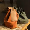 Bucket Bag Song Monts Suede Ear Tote Bag Designer S Lazy Commuter Stor kapacitet One Shoulder Crossbody For Women 230419