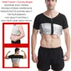 Trainingsanzüge für Herren, Shapewear, Taille, Body Shaper, Trainer, Gewichtskontrolle, Bauchgurt, Abnehmen, Fitness, Neopren, Sauna, Schweißgürtel 230419