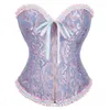 Women's Shapers Plus Size Women 's Body Shapewear Sexy Shaper Costumes Jacquard Victorian Corselet Push Up Corset And Bustier