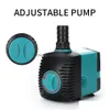 Akvarier Belysning 220V 240V Traquiet 360W Submerible Water Fountain Pump Filter Fish Pond Aquarium Tank EU US 230711 Drop Delivery DHA9L