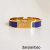 Designer Single Bangle High quality designer design stainless steel gold buckle bracelet fashion jewelry men and women bracelets OXN6 DK4B