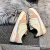 designerskie buty f Family Lovers 'Casual Buty 2023 Winter High Edition Fendilies Color Block Double F zamszowe podszewka Sports But Batch