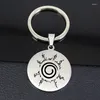 Keychains Unique Sun Keychain High Polished Stainless Steel Disc Jewelry Wholesale Price For Men And Women YP7377