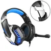 Auricolari per cellulare Nuove cuffie da gioco cablate USB + 3,5 mm Suono surround Cuffie luminose con microfono e luce LED adatte per PS4 PS5 XBOX YQ231120