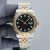 Najwyższej jakości automatyczne maszyny sportowe męskie zegarek maszyny ze stali nierdzewnej 36/41 mm oświetlony Diamentową Waterproof Watch Sapphire Business Classic Women Watch RoleJ