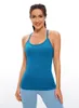 Active Shirts CRZ YOGA Nahtlose Sport-Tanktops für Damen mit eingebautem BH und Racerback-Trainingsshirt