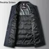 メンズベスト高品質のショートダウンジャケット男性ソリッドカラーボタンビジネスカジュアル90ホワイトダックパフラグジュアリー服231118