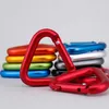 5 PCSCARABINERS 삼각형 CARABINER 편리한 튼튼한 자동 잠금 야외 등산용 카라비너 ​​트라이앵글 카라비너 ​​P230420