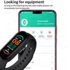 Polsband M6 Magnetic Smart Smart Bracelet Sport Bluetooth elektronische armband hartslag bloeddruk bloed zuurstofbewaking